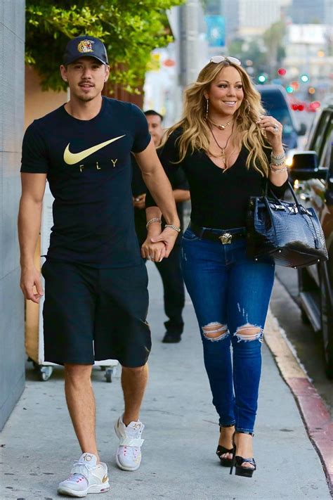 Mariah Carey and Bryan Tanaka in Beverly Hills 07/20/2017 • CelebMafia