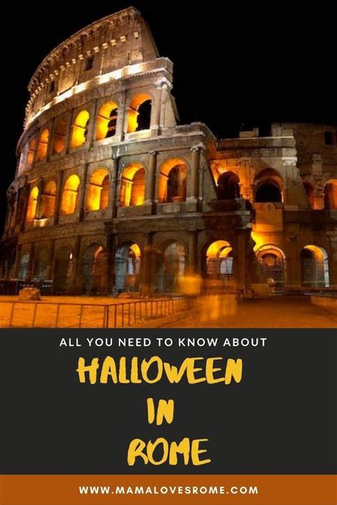 Halloween in Rome: traditions, events and ghosts you'll love to know about - Mama Loves Rome