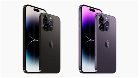 New iPhone 14 Pro Color Options: Space Black and Deep Purple - MacRumors