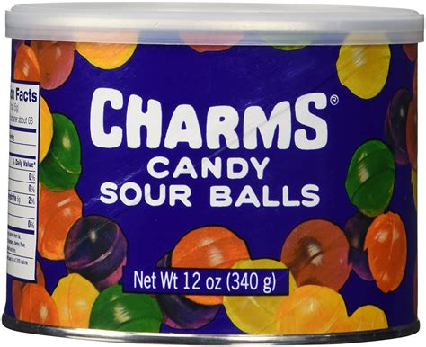 Charms Sour Balls Hard Candy Tin - 12 Oz Can - Walmart.com - Walmart.com