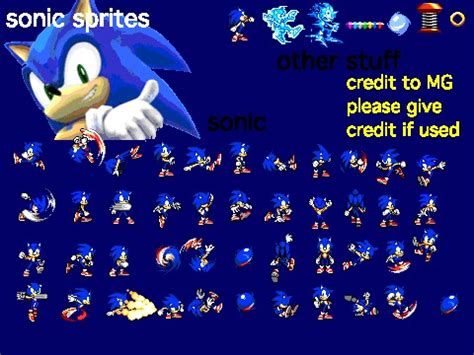 ULTIMATE SONIC SPRITES