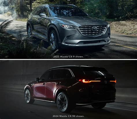 2023 Mazda CX-9 Vs. 2024 Mazda CX-90: Which SUV Is Better?