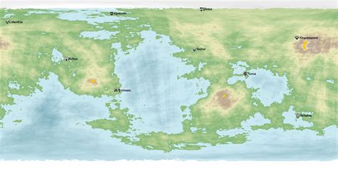 Sci Fi World Map Generator - United States Map