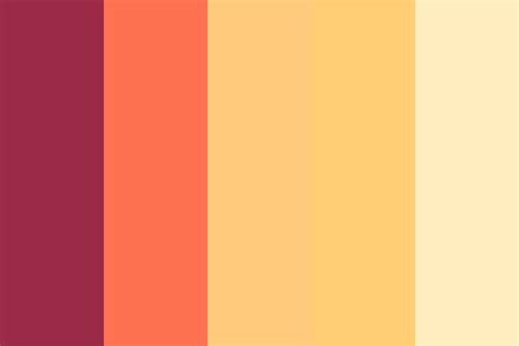 Warm Color Palette