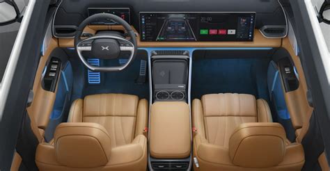 XPeng Unveils Interior of G9 SUV Model - Pandaily