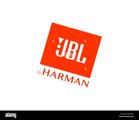 JBL, rotated logo, white background B Stock Photo - Alamy