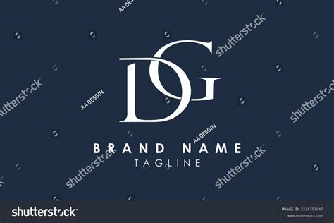 Dg Logo Design Template Vector Graphic Stock Vector (Royalty Free) 2224752047 | Shutterstock