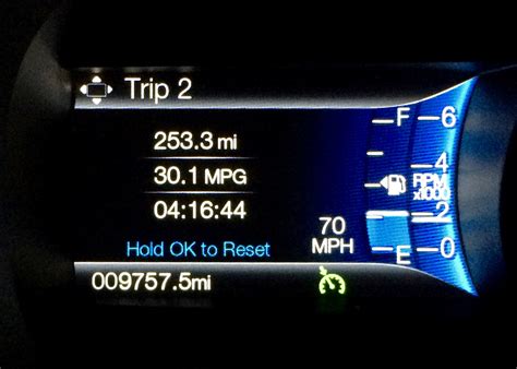 Highway Fuel Mileage - Member Photo Albums - Ford Edge Forum