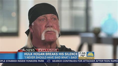 Hulk Hogan breaks silence after racial remarks made public - ABC13 Houston