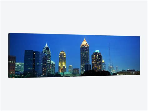 Skyline Atlanta GA USA Canvas Art Print | iCanvas