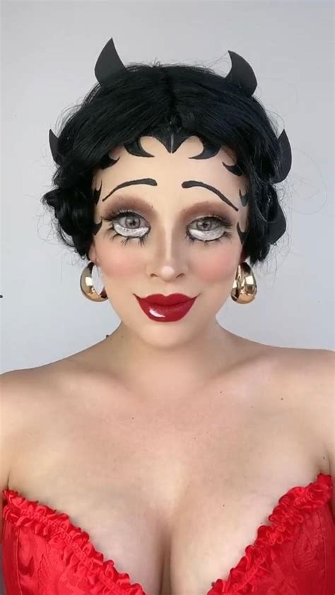 Betty Boop Makeup Tutorial 💋💄♥️ @priscillagrihim | Priscilla Grihim | Creative makeup, Amazing ...