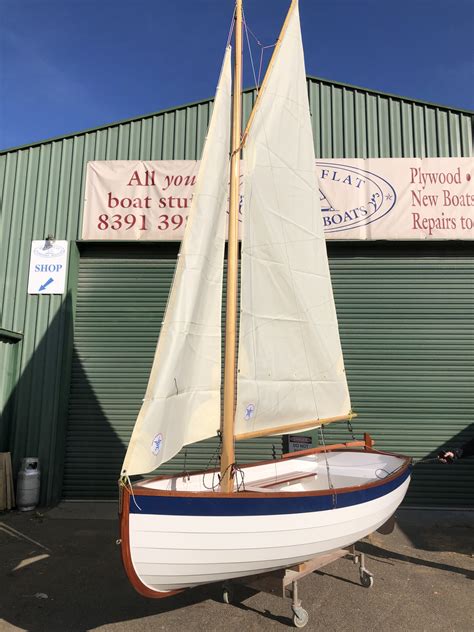 Moyne 12 Sailing Dinghy - Duck Flat Wooden Boats