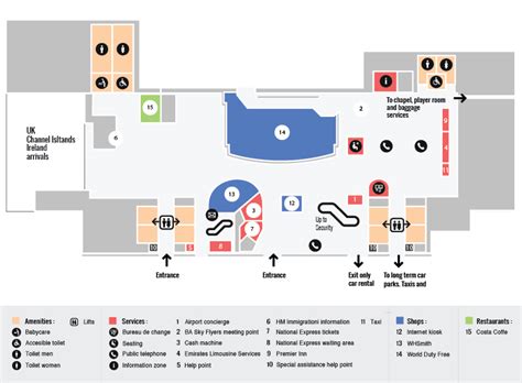 Gatwick North Terminal Maps - Gatwick Airport Guide