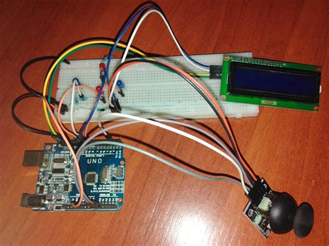 Joystick con lcd joystick with lcd | Arduino Project Hub