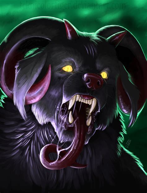 The Demon Dog by TeknicolorTiger on DeviantArt