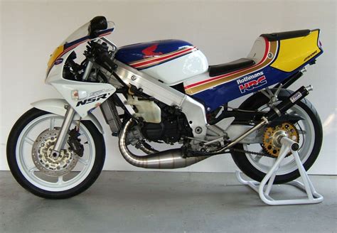 Set exhausts side by side stainless steel, Honda NSR250 MC28 – Clasic Bike Obsession