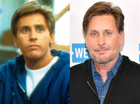 Emilio Estevez from The Brat Pack Then and Now | E! News