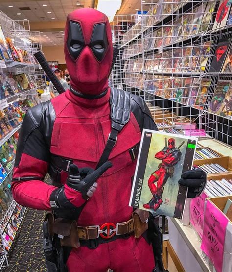 Weathered Deadpool Costume / Cosplay Suit replica : Made From Custom Dyed 4 Way Patterned ...