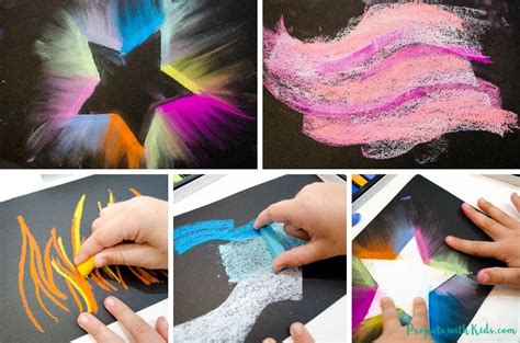 5 Essential Chalk Pastel Techniques for Beginners - Projects with Kids