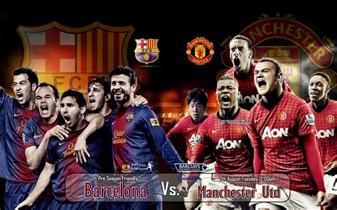 Barcelona vs Manchester United 2012-2013 | Wallpup.com