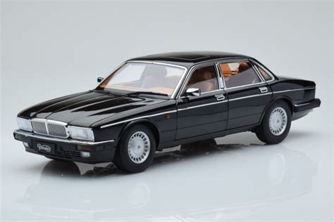 Jaguar XJ6 XJ40 Ebony Black Almost Real 1/18