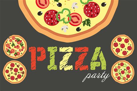 Fresh Pizza Party Invitation Template Word in 2020 | Party invite template, Pizza party ...