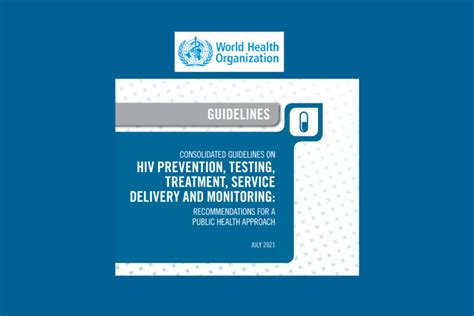 WHO consolidated guidelines on HIV prevention, testing, treatment ...