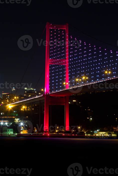 Bosphorus Bridge from Istanbul, Turkey 10836772 Stock Photo at Vecteezy