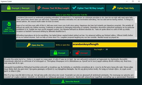 GitHub - MasoudJTehrani/Vigenere-Cipher: Encryption and Decryption of ...