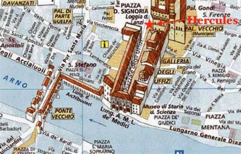 Uffizi Gallery Florence Italy Map Quest