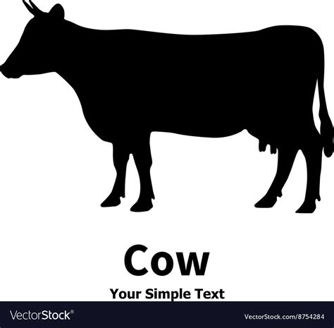 A pet cow icon Royalty Free Vector Image - VectorStock