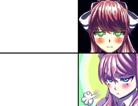 Monika Meme Template #5567 : r/DDLC