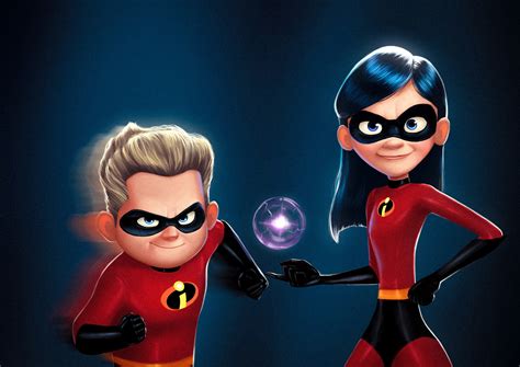 Dash And Violet In The Incredibles 2 Movie Wallpaper,HD Movies Wallpapers,4k Wallpapers,Images ...