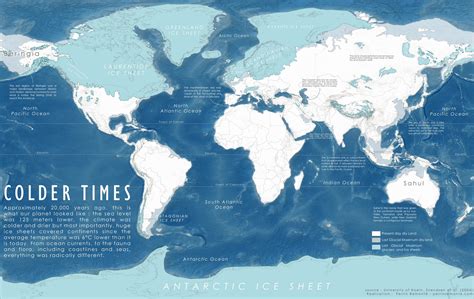 Have you ever wondered what the world looked like during the last ice age? - Vivid Maps