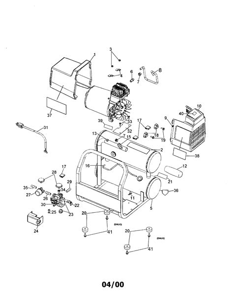 Craftsman Air Compressor Parts Diagram