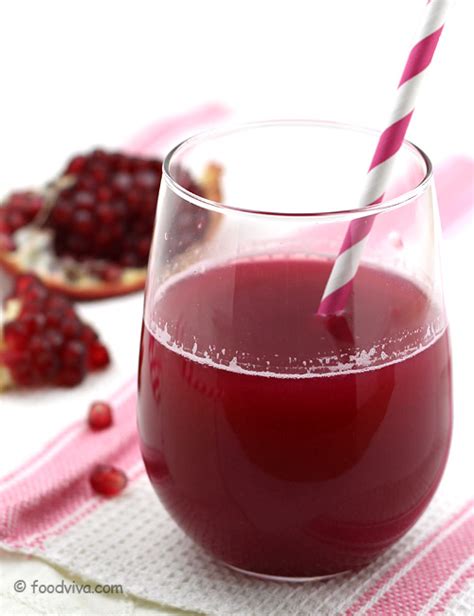 Pomegranate Juice Recipe - Make Fresh and Pure Juice at Home