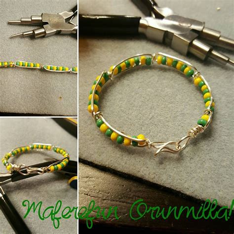 Beautiful ide bracelet of Ifa for a child. #olubunmicreations # ...