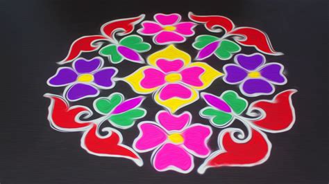 Rangoli Latest Designs Chukkala Muggulu Colors Rangoli Easy Rangoli Designs Dots Rangoli Designs ...