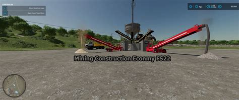 MINING CONSTRUCTION ECONOMY V5.1 – FS22 map