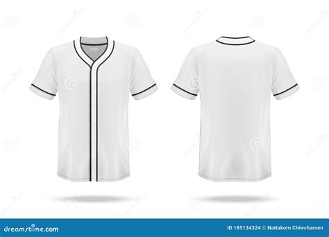 Printable Blank Baseball Jersey Template