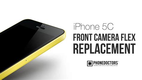 How to: iPhone 5C Proximity Flex (Front Camera) Replacement - YouTube