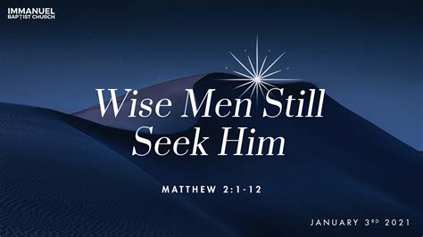 Message: “Wise Men Still Seek Him” from Dwight Williams – Immanuel Baptist Church | Madrid