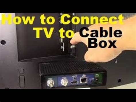 How to Connect Spectrum Cable Box to TV?