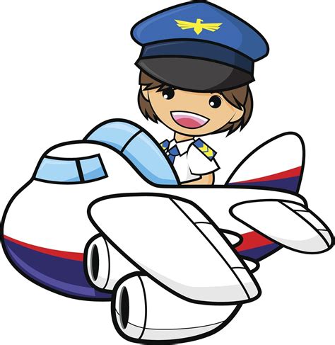 Happy Kawaii Anime Pilot Flight Attendant Cartoon Vinyl Decal Sticker (8" Wide) : Amazon.ca ...