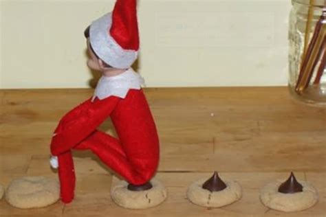 15 Funny Elf On The Shelf Ideas - Bouncy Mustard