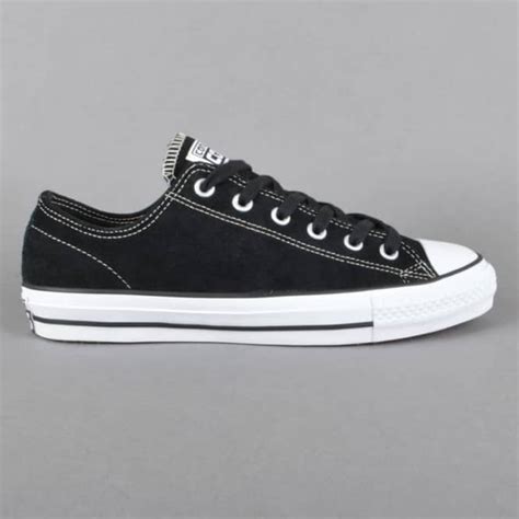 Converse CTAS Pro OX Skate Shoes - Black/White - SKATE SHOES from ...