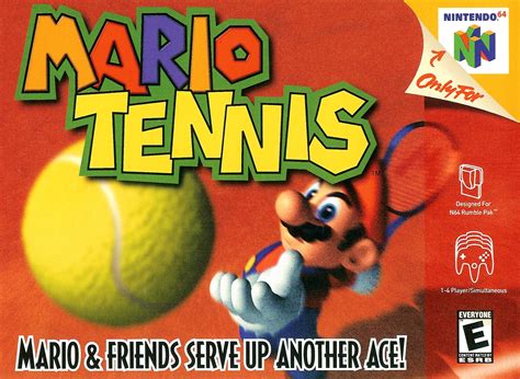 Mario Tennis Nintendo 64 Game