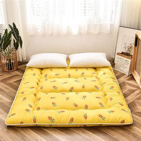 WHDMNet Thick Japanese Futon Mattress,Japanese Futon Cushion,Tatami Foldable Floor Mattress ...