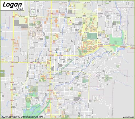 Logan Map | Utah, U.S. | Discover Logan with Detailed Maps