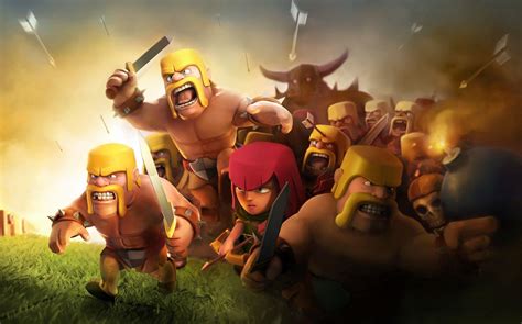 Clash Of Clans Mobile Game Wallpapers - Wallpaper Cave